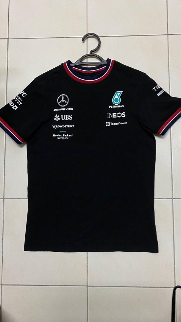 Mercedes AMG Petronas 2021 Official team, Men's Fashion, Tops & Sets, Tshirts & Polo Shirts on 