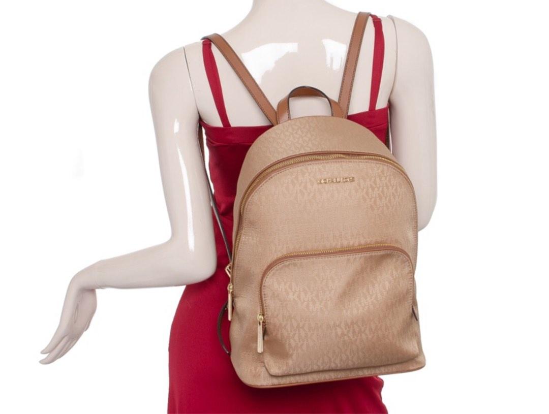 MICHAEL KORS Connie DK Khaki Medium Backpack