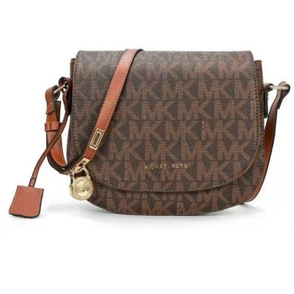 Mk locker on sale saffiano sling bag