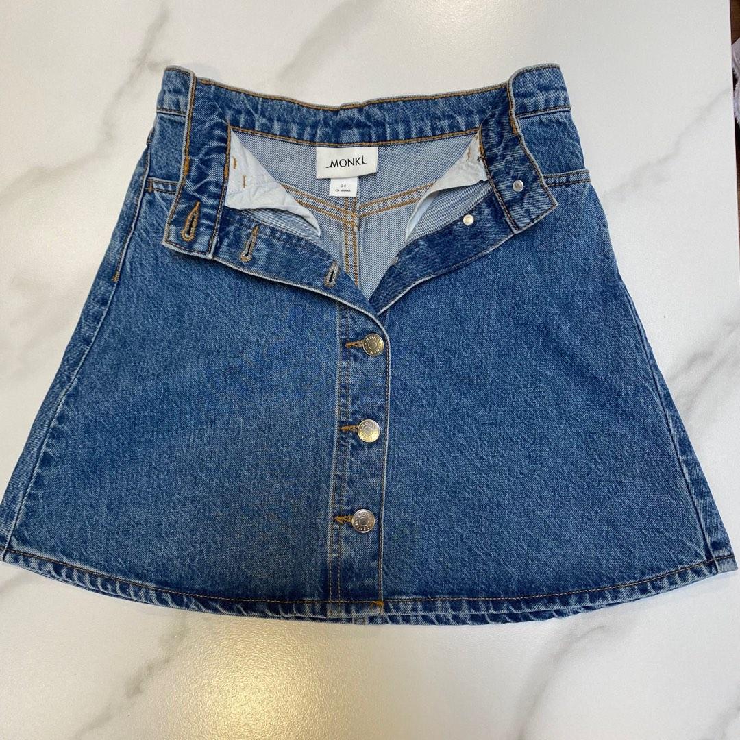 Short denim skirts uk 2025