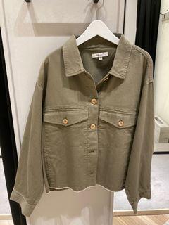 MOUSSY  軍綠薄外套