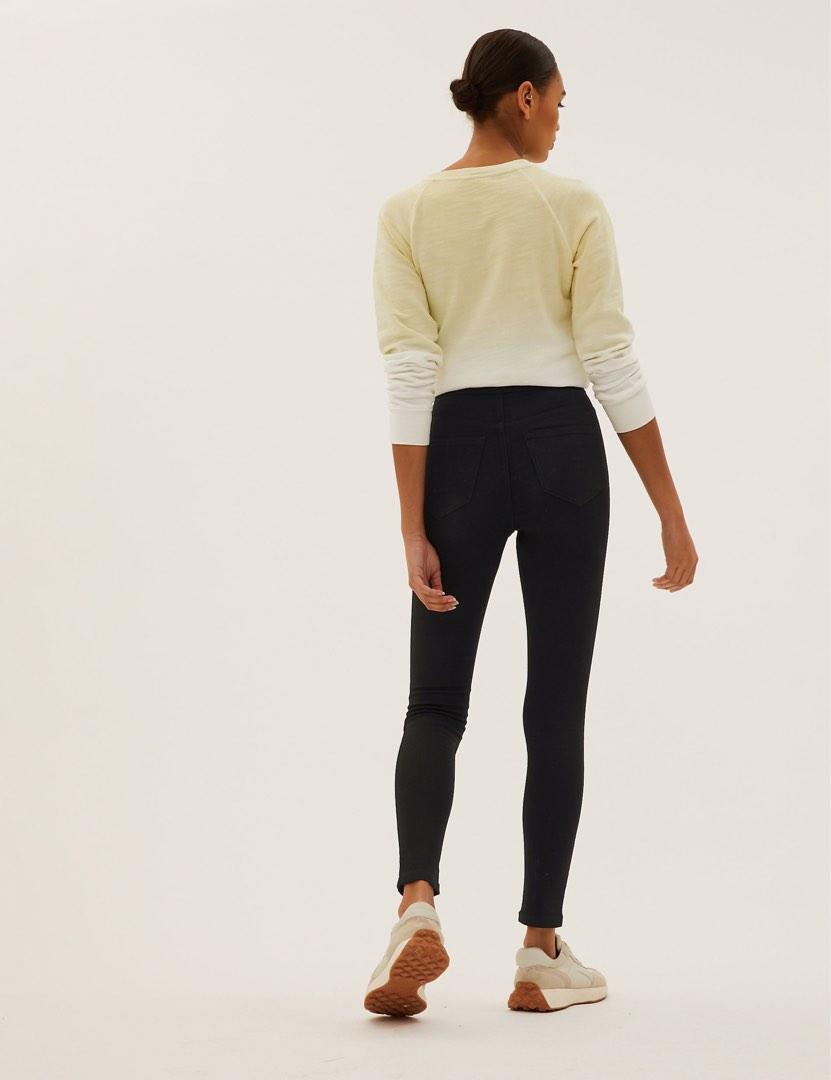 M S Marks and Spencer High Waisted Super Skinny Jeans