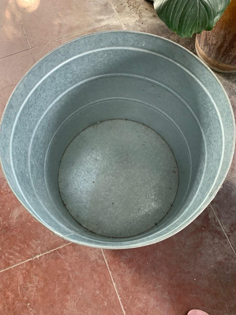 Multi Purpose Round Galvanized Drum | Unused Round Barrel | Storage Container | Home Improvement Tools & Accessories (Category: Home Improvement Tools & Accessories) located in Pateros City. Submitted by mcacompany (Listing ID 1190278873, Image 2). Description: Multi Purpose Round Galvanized Drum | Unused Round Barrel | Storage Container | Home Improvement Tools & Accessories As it is.