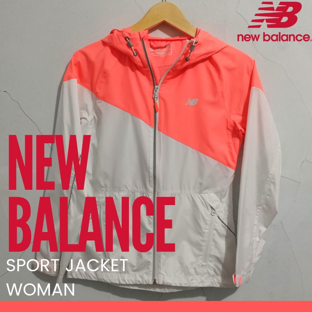 NEW BALANCE Dry 2 Tones Sport Jacket Woman Original