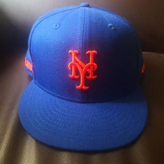 Moma NY Mets Adjustable Baseball Cap | One Size | Blue