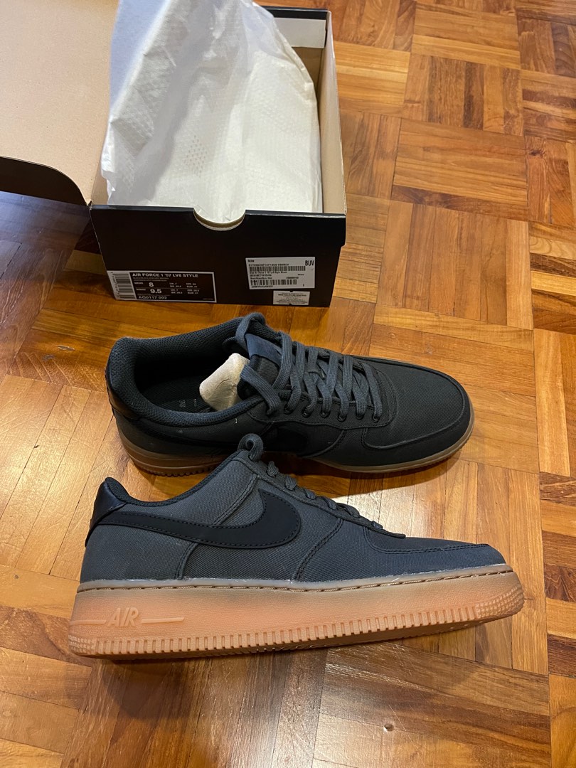 Nike air force discount 1 lv8 black gum