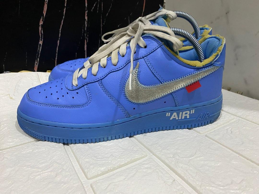 Off white nike air force blue cheap