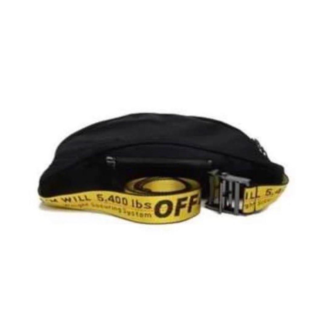 Off white hot sale logo belt bag