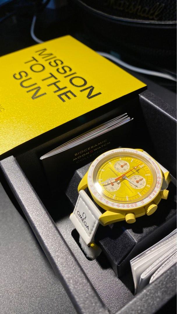 Omega x Swatch “Mission to the Sun” ☀️