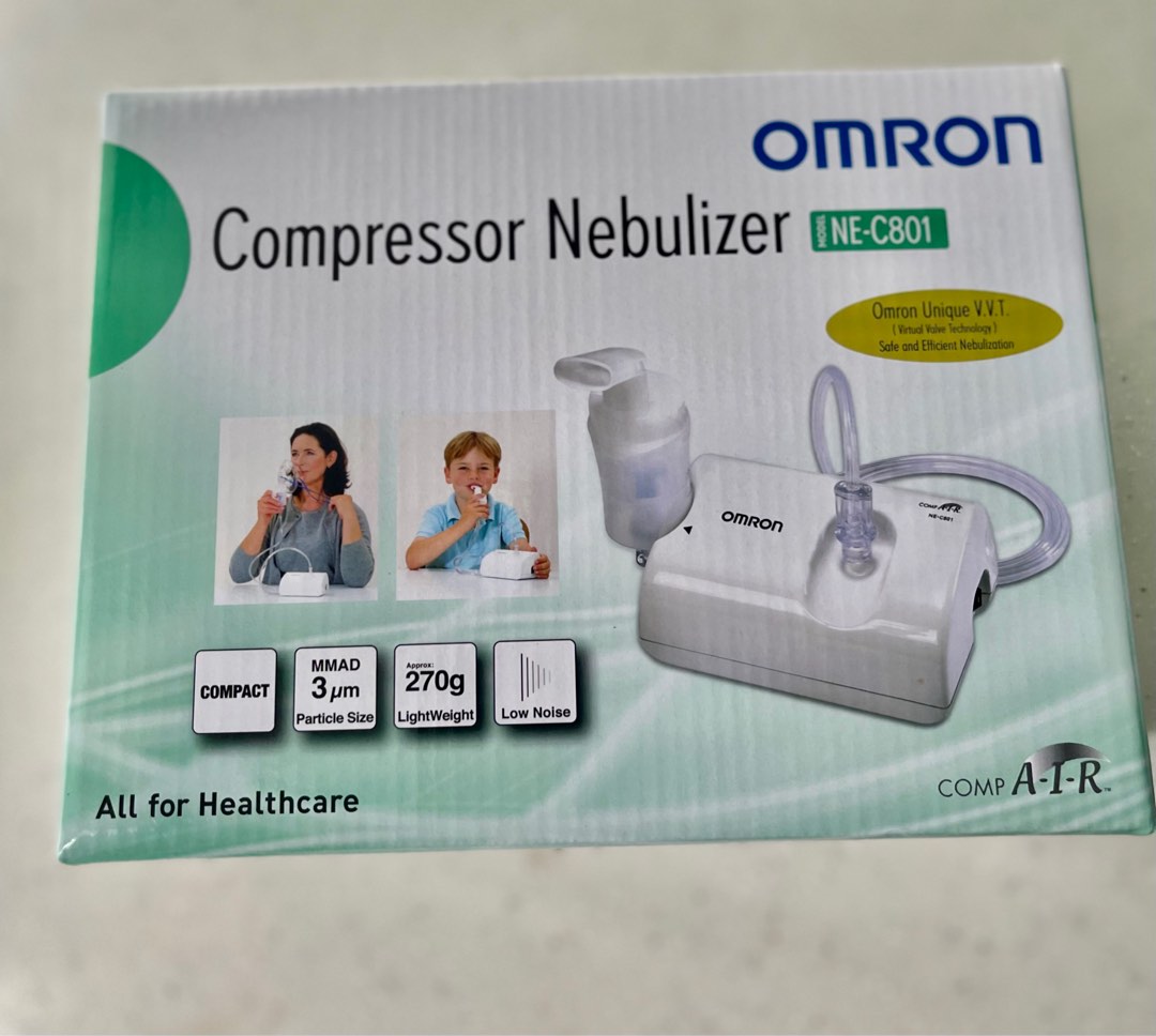 Omron Nebulizer, Health & Nutrition, Medical Supplies & Tools on Carousell