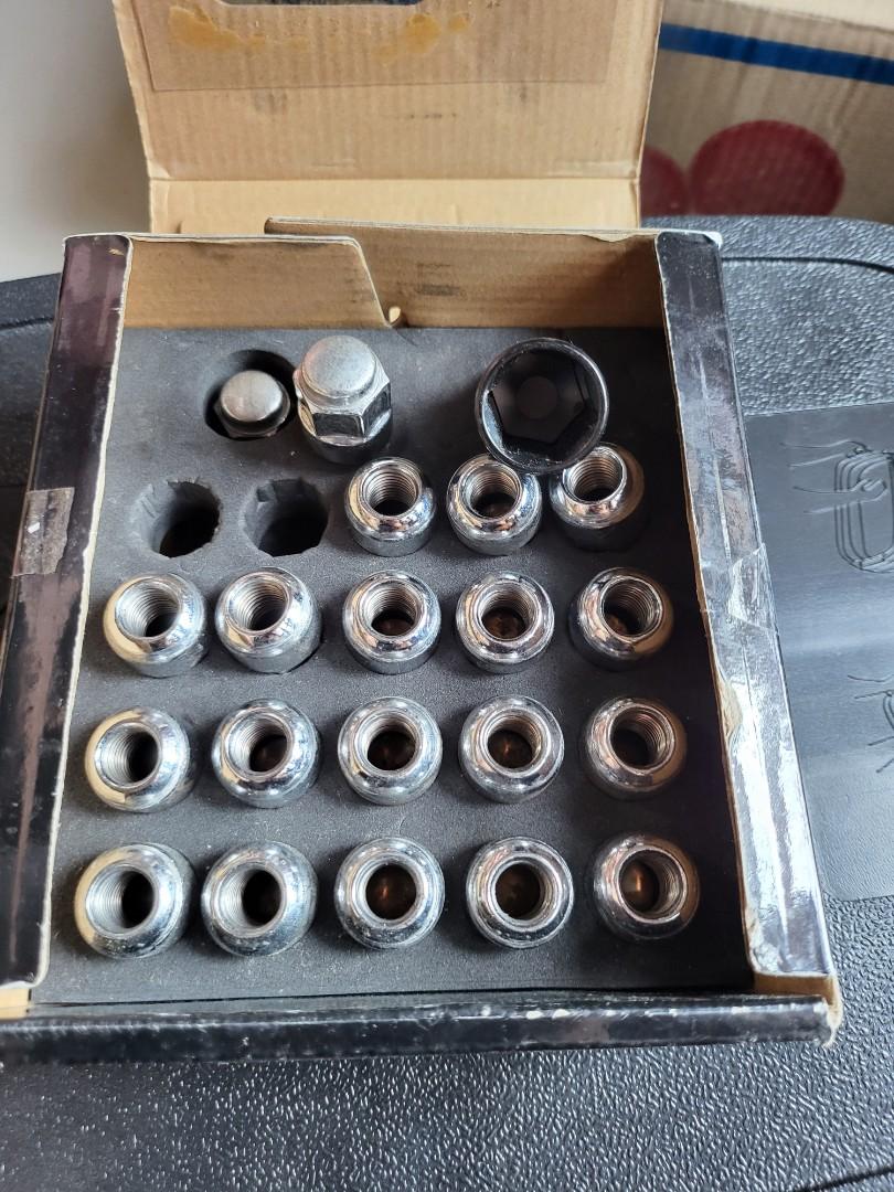 Original toyota wheel nut, Car Accessories, Tyres & Rims on Carousell