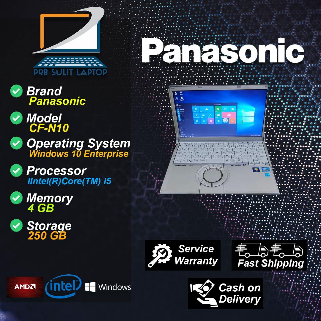 Panasonic CF-N10 Intel(R)Core(TM) i5-2540M CPU @ 2.60GHz (4 CPUs 