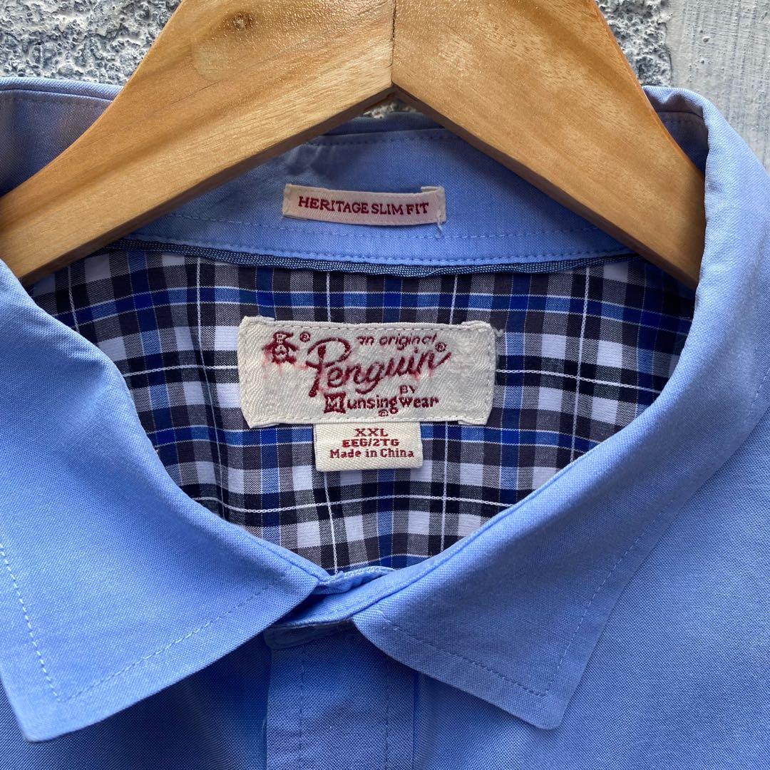 Penguin Button Longsleeves (Category: Tshirts & Polo Shirts ) located in Pasig City. Submitted by asmus19 (Listing ID 1190163684, Image 3). Description: Penguin Button Longsleeves 2xl in size Chest width 25 inches Length 31 Shoulder 19.5 Sleeve length 27 9/10 Good Condition.