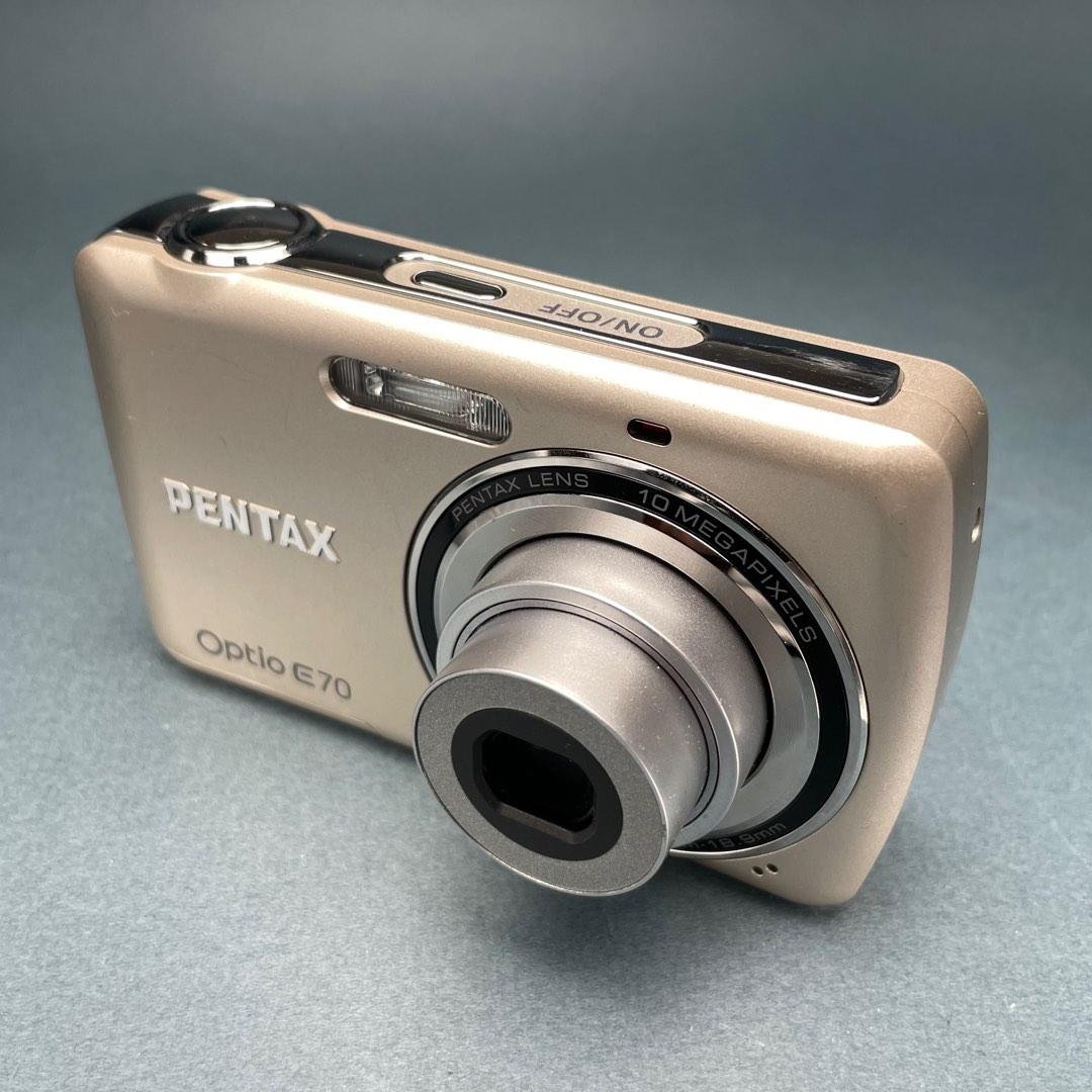 完動品!!PENTAX デジカメ Optio E70 - デジタルカメラ
