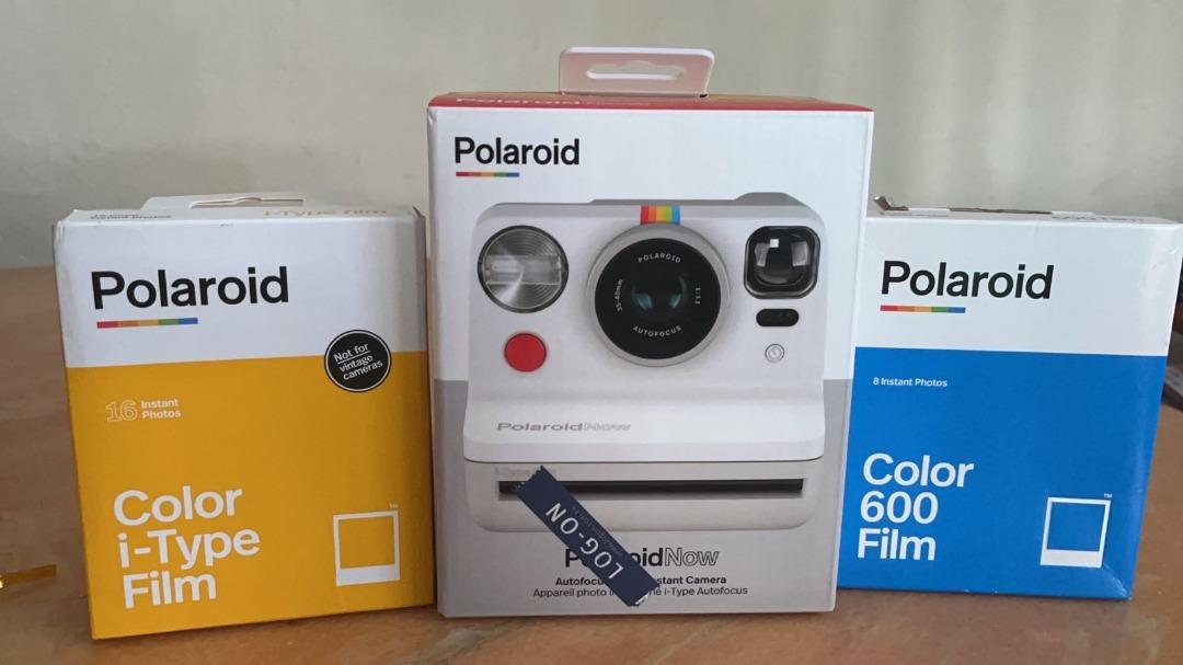 Polaroid Now Camera with 16張Colour Itype file 相紙 + Polaroid Color Film