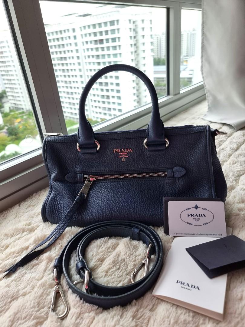 Prada sling bag makpac leather