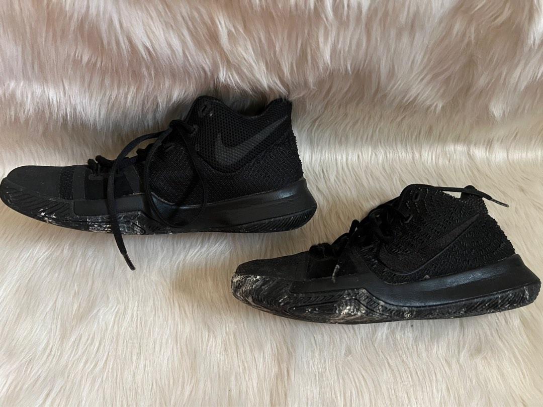 triple black kyrie 3