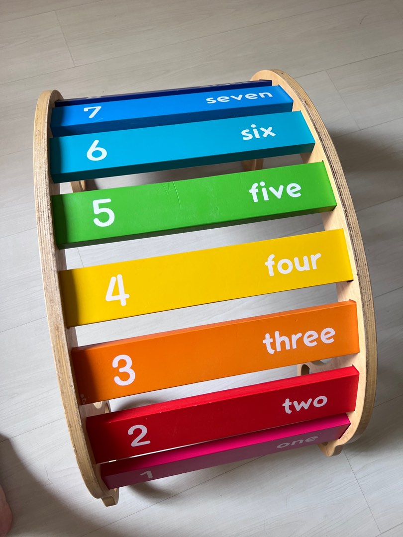 Rainbow Color rocker & climbing arch, Hobbies & Toys, Toys & Games on ...