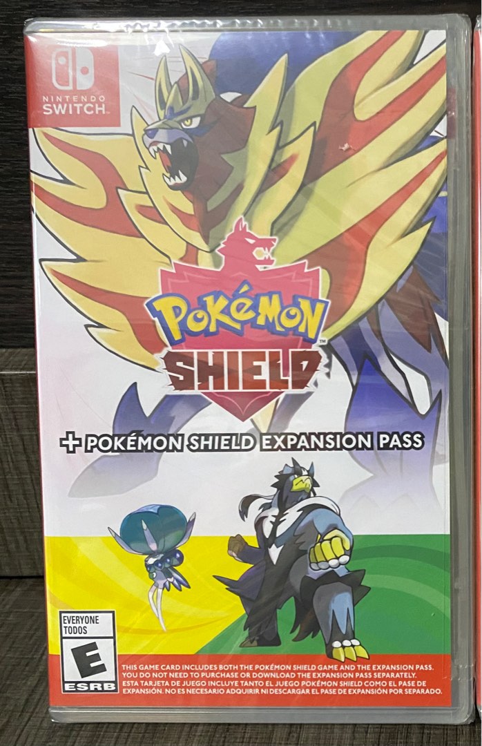 [Rare Brand New Physical Copy] Pokemon Shield + Expansion Pass [Switch