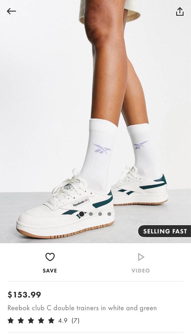 Reebok best sale double trainers