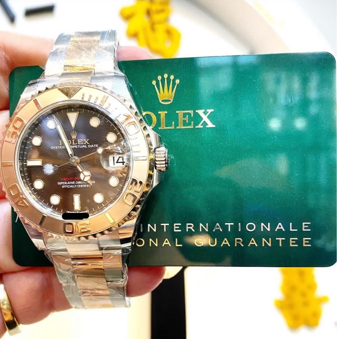 Rolex 268621 yacht master 37mm choco Luxury Watches on Carousell