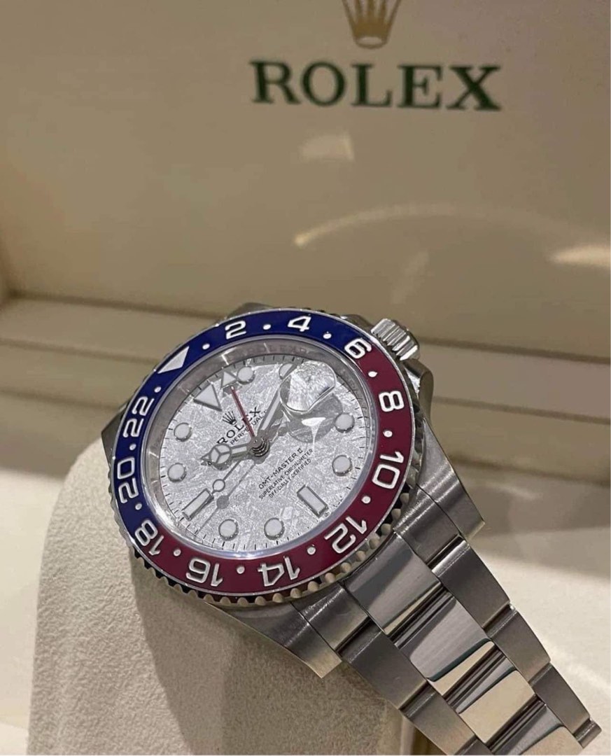 White gold sales rolex pepsi