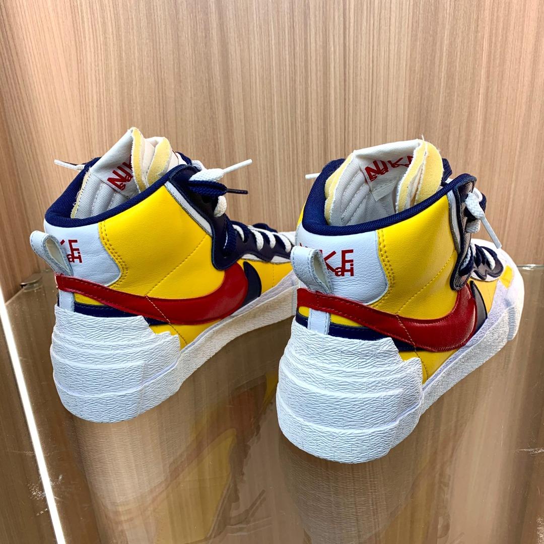 Sacai X Nike Blazer， Sacai X Nike Blazer, Men's Fashion, Footwear, Sneakers  on Carousell
