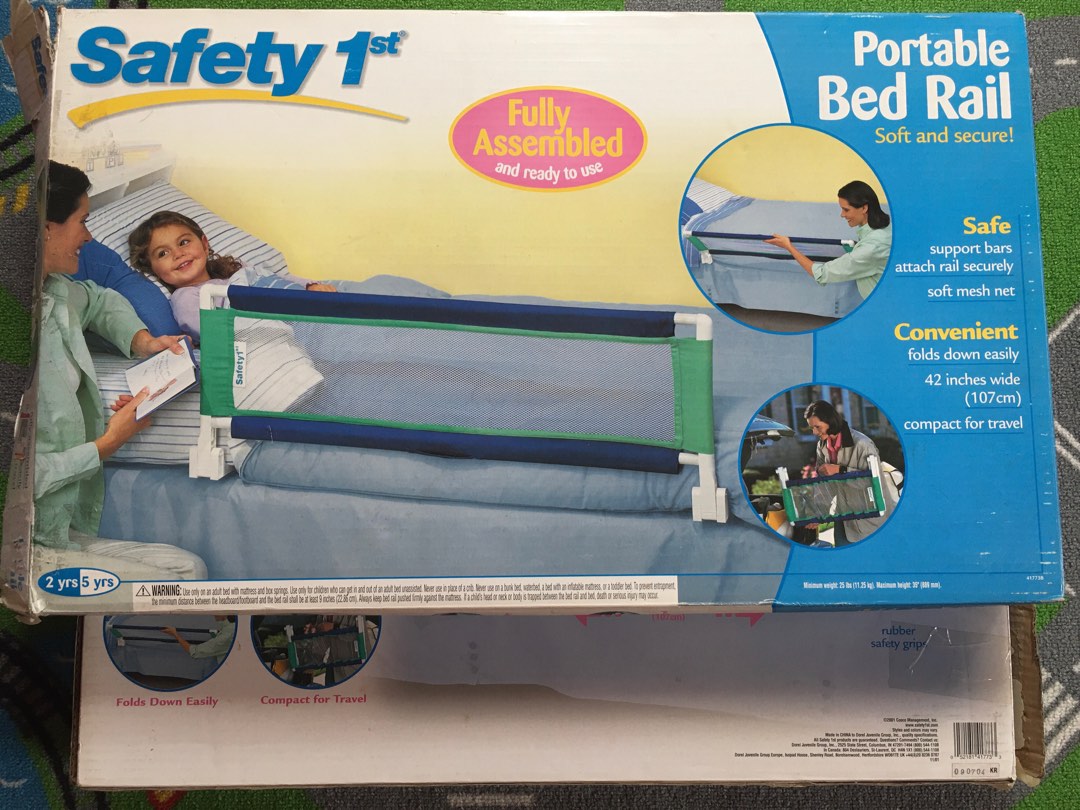 Safety 1st Portable Bed Rail (2 Sets), Babies & Kids, Baby Nursery