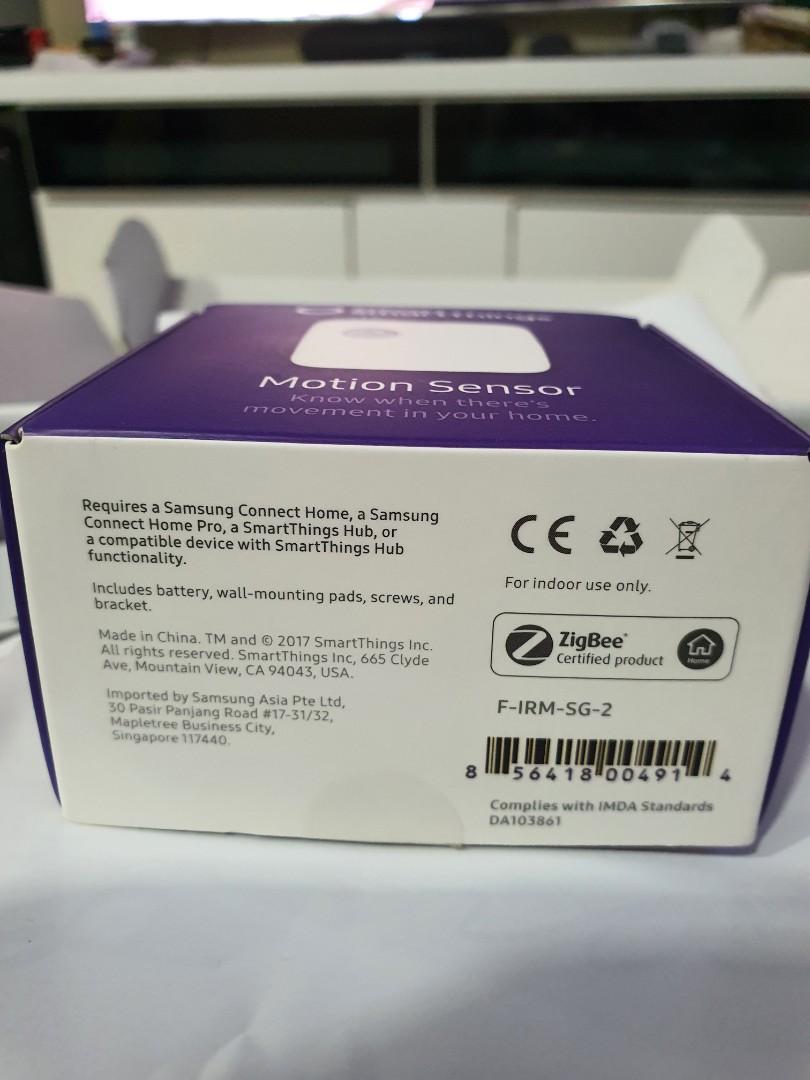 Things Outlets Samsung Smart Things: Outlet and Motion Sensor, TV & Home Appliances ...
