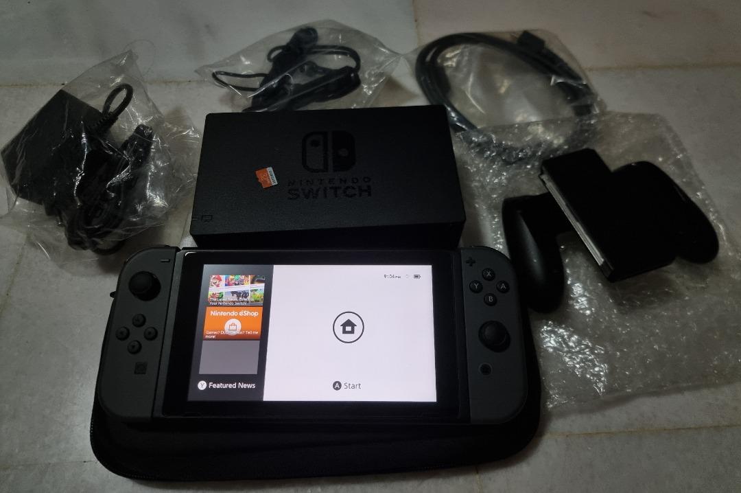 Selling used nintendo switch shop