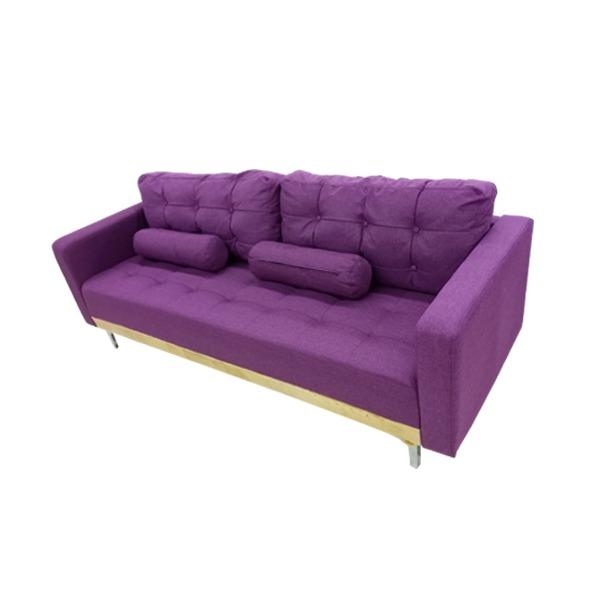 Henry mid century modern on sale tufted linen sofa