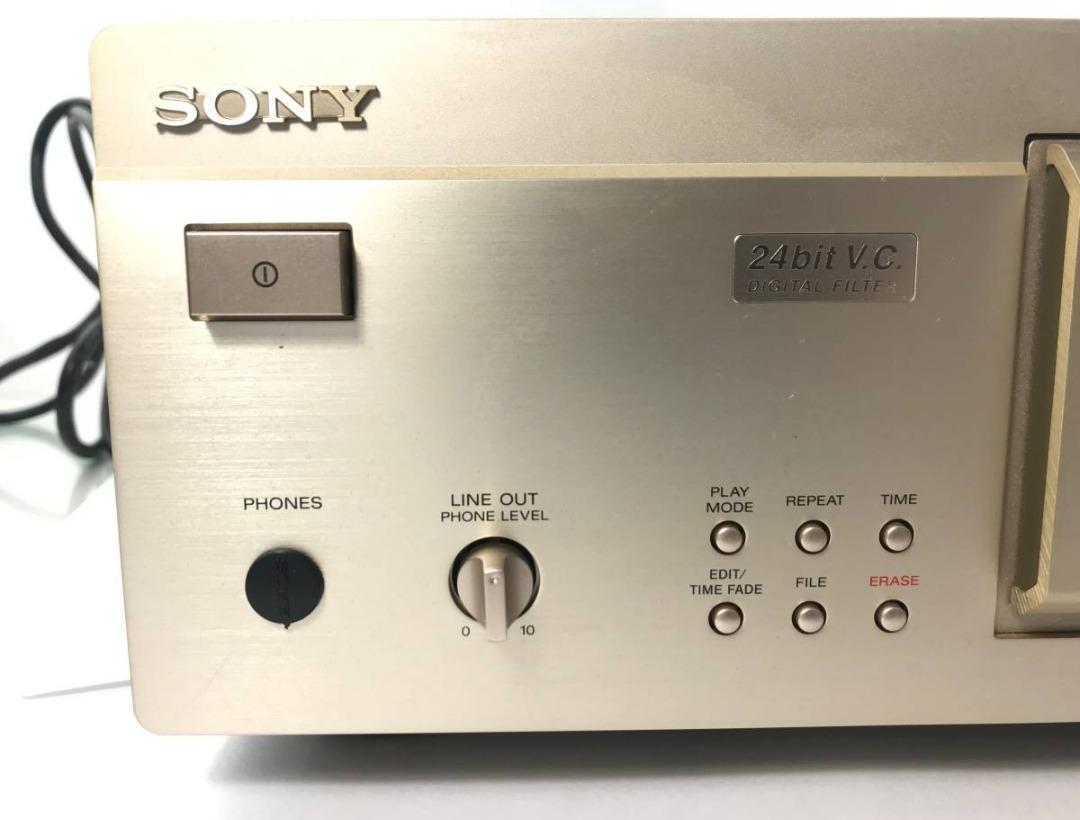 索尼SONY CDP-XA55ES光盤播放器遙控*說明書*外殼附上現狀商品, 音響 
