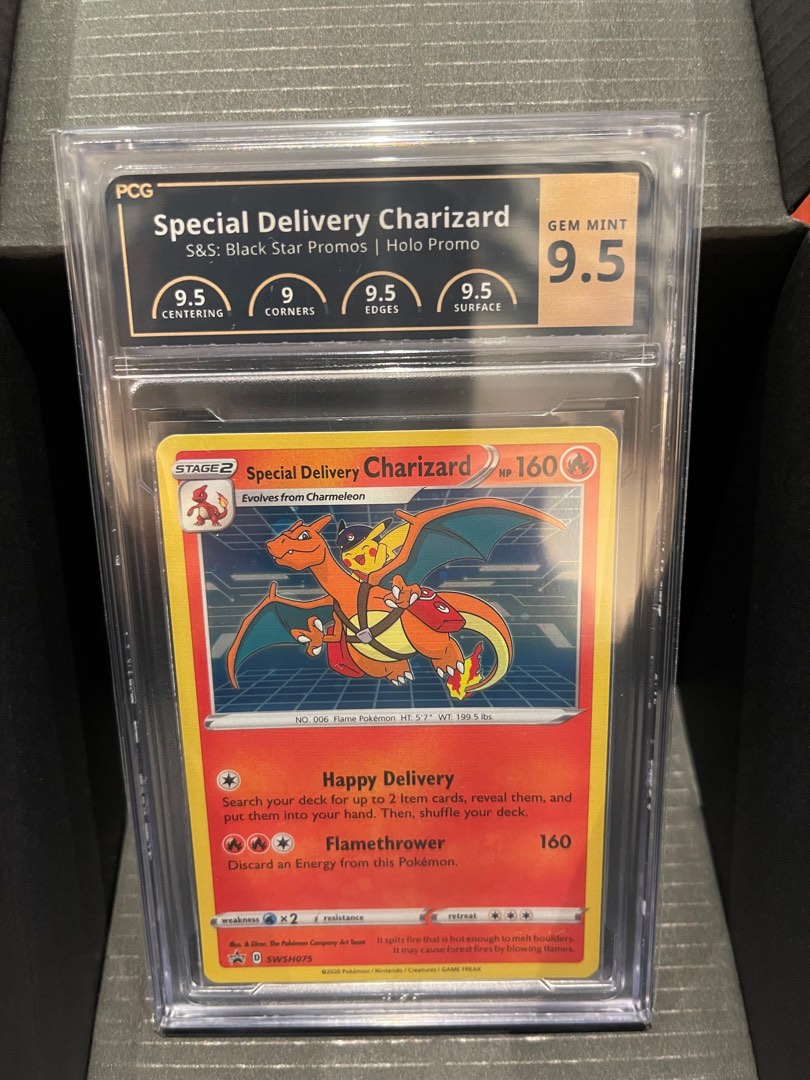 codes for special delivery charizard are starting to... Special Delivery Charizard PCG Grade 9.5 Gem Mint, Hobbies & Toys, Toys ...