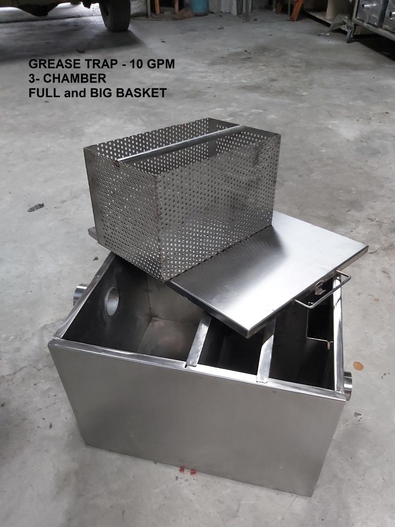 STAINLESS GREASE TRAP, Commercial & Industrial, Construction & Building