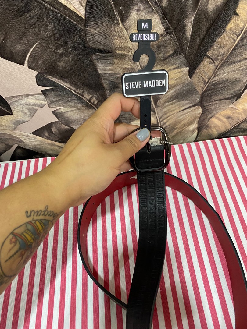 STEVE MADDEN BELT, Luxury, Apparel on Carousell