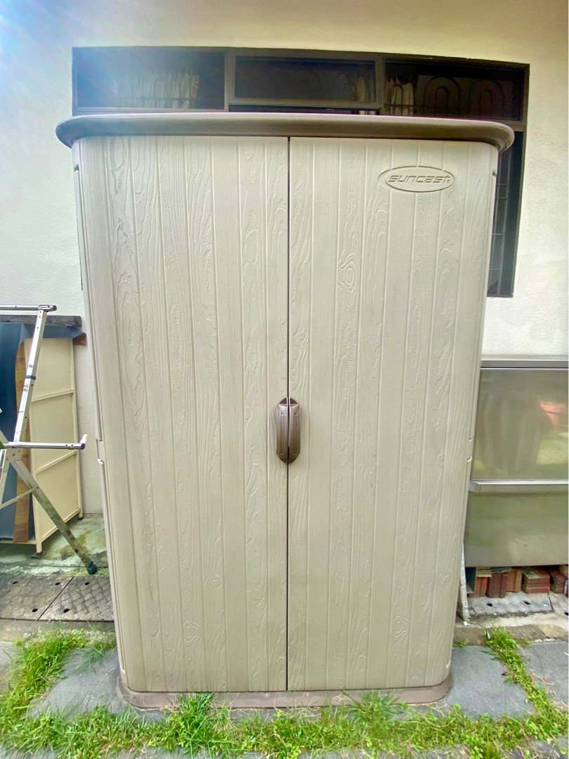 Suncast outdoor storage shed furniture home living outdoor