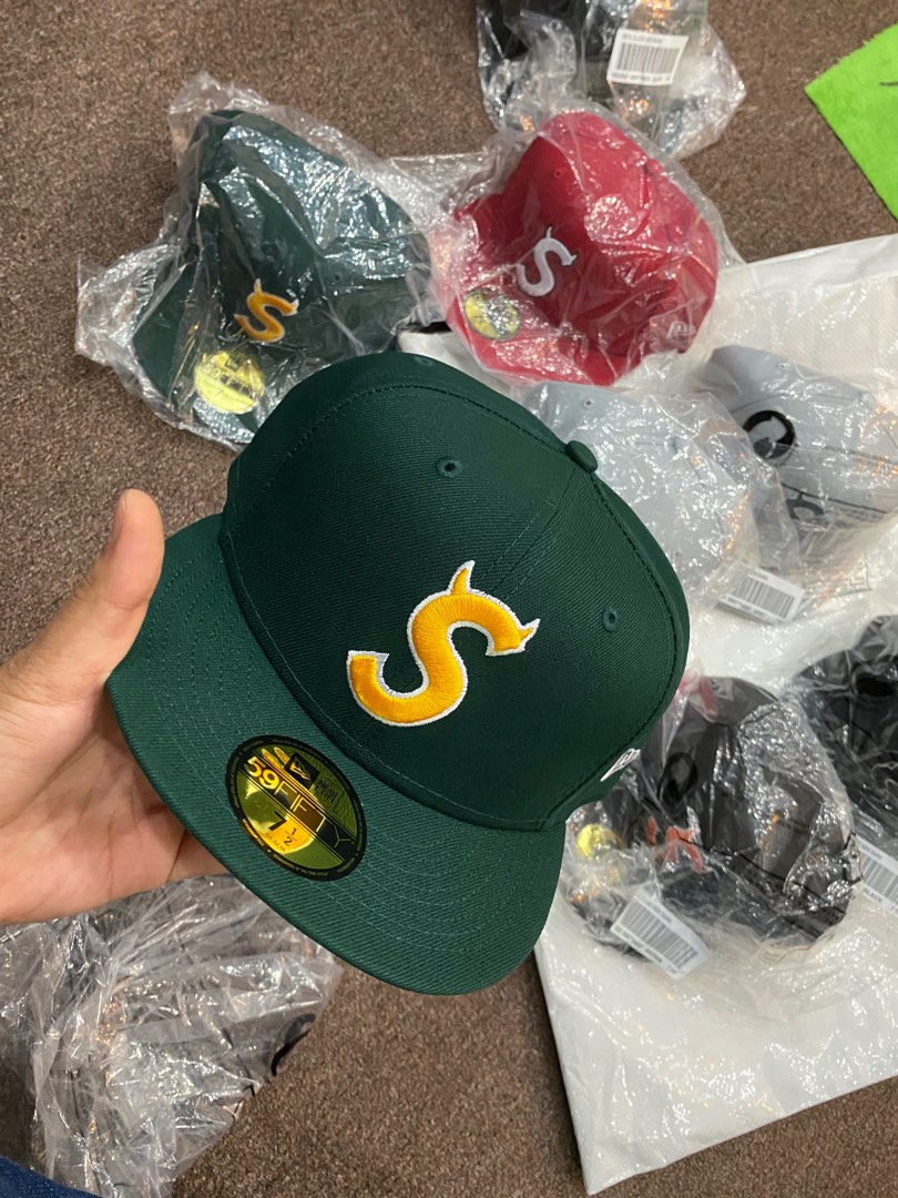 7 1/2 supreme S Logo New Era帽子