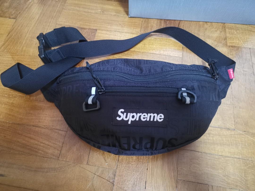 Cheap supreme waist clearance bag