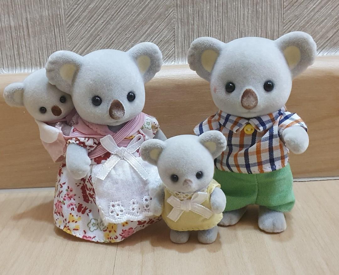 thumbnail image 2 of Sylvanian Families Treetop Koala Mother's Scooter Set - RARE Calico Critters 2024 2 of 5