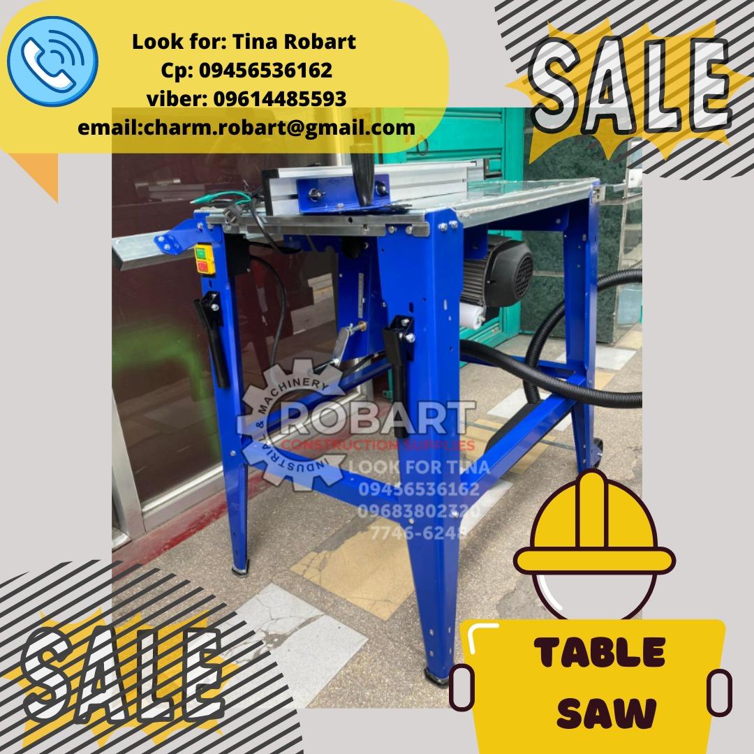 Table Saw (Category: Construction & Building Materials) located in Manila. Submitted by tina.sales (Listing ID 1190147117, Image 1). Description: Table saw 4hp brand: torq model: T-TS315 BE4 ₱31,600 NOTE: Prices are subject to change without prior notice SEND US MESSAGE FOR INQUIRIES ‼️‼️ 🔵100% Trusted Supplier 🔵Competitive Price 🔵𝑾𝒆 𝒂𝒓𝒆 𝑫𝑻𝑰 𝑹𝒆𝒈𝒊𝒔𝒕𝒆𝒓𝒆𝒅 & 𝑩𝑰𝑹 𝐀𝐂𝐂𝐑𝐄𝐃𝐈𝐓𝐄𝐃 Products: ▫️Machinery ▫️Electrical ▫️Valves 