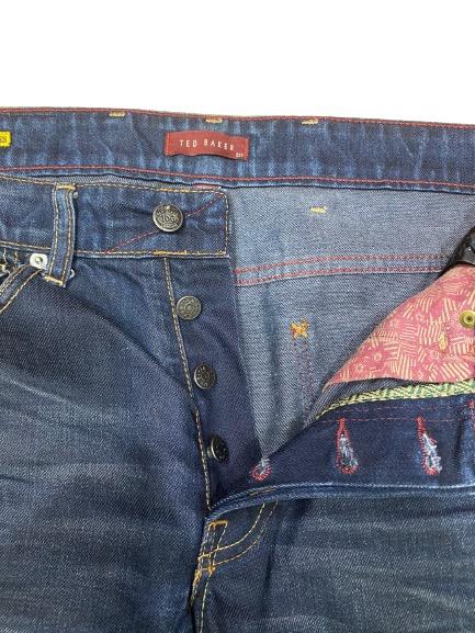 TED BAKER Tinned Sardines Designer Denim Jeans