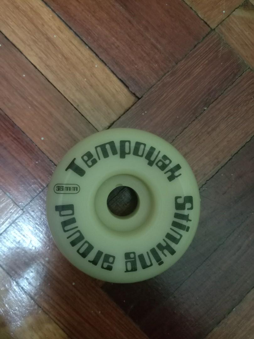 Tempoyak 56mm Skateboard wheels, Sports Equipment, Sports & Games, Skates, Rollerblades