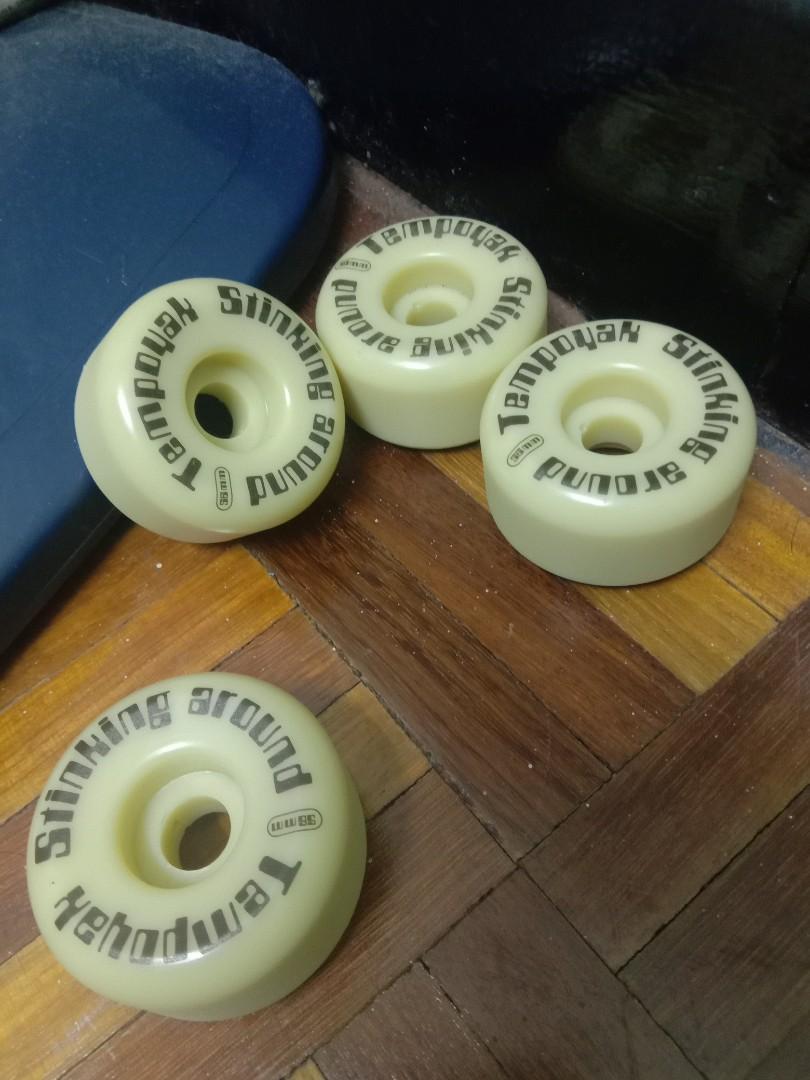 Tempoyak 56mm Skateboard wheels, Sports Equipment, Sports & Games, Skates, Rollerblades