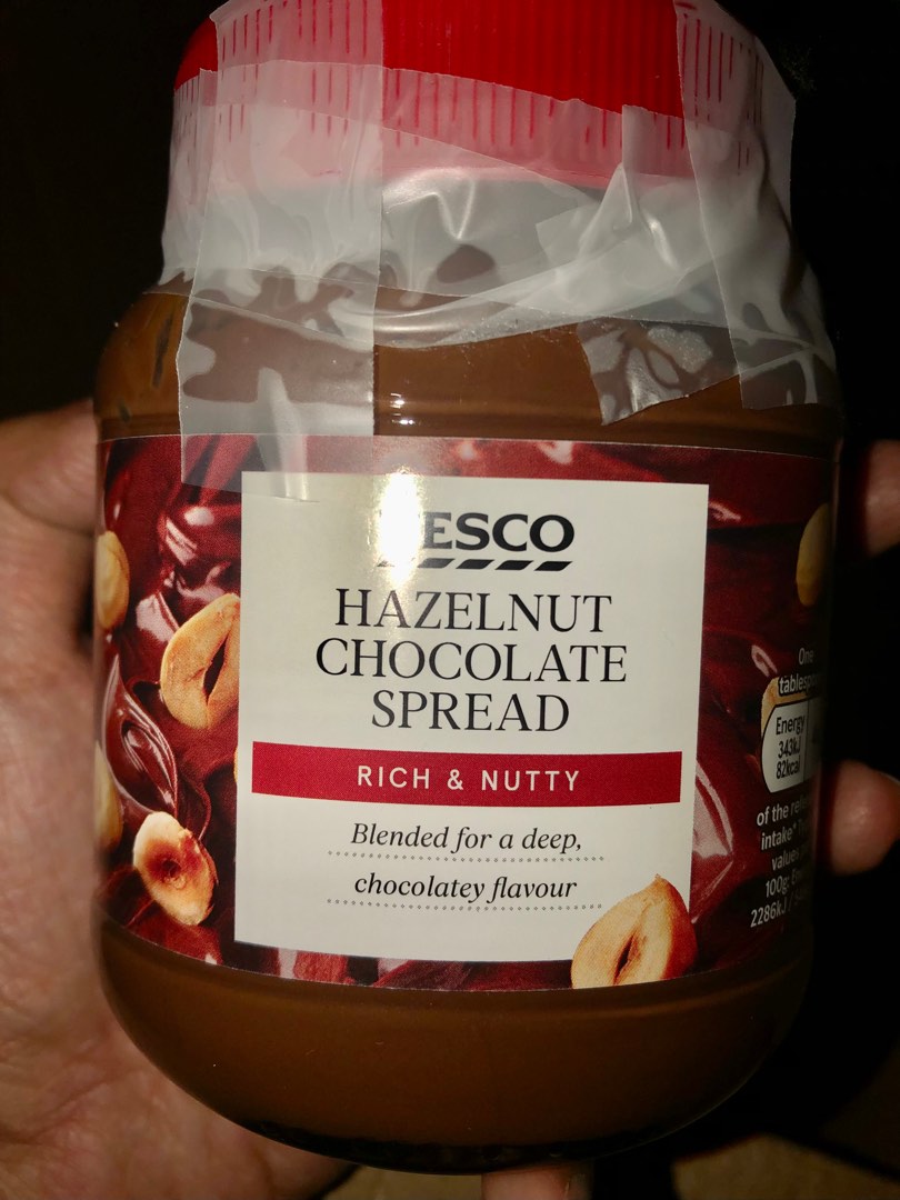 Tesco Hazelnut Chocolate Spread (400g), Food & Drinks, Other Food