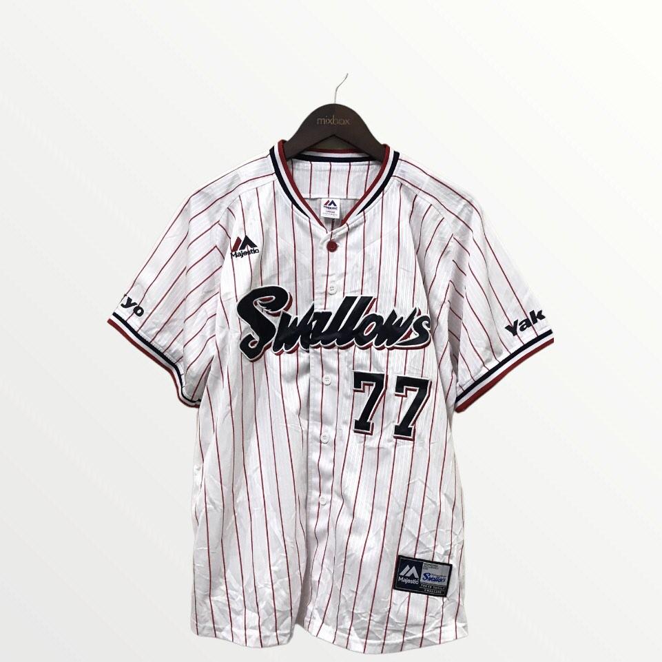 Tokyo Yakult Swallows Baseball Jersey, Men's Fashion, Coats, Jackets and  Outerwear on Carousell