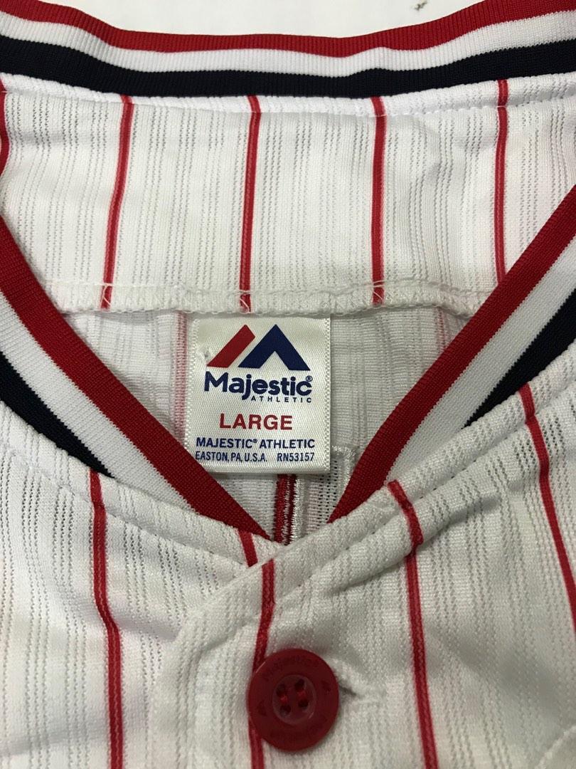 Majestic athletic NPB tokyo yakult swallows 'akiyoshi' baseball jersey,  Men's Fashion, Tops & Sets, Tshirts & Polo Shirts on Carousell