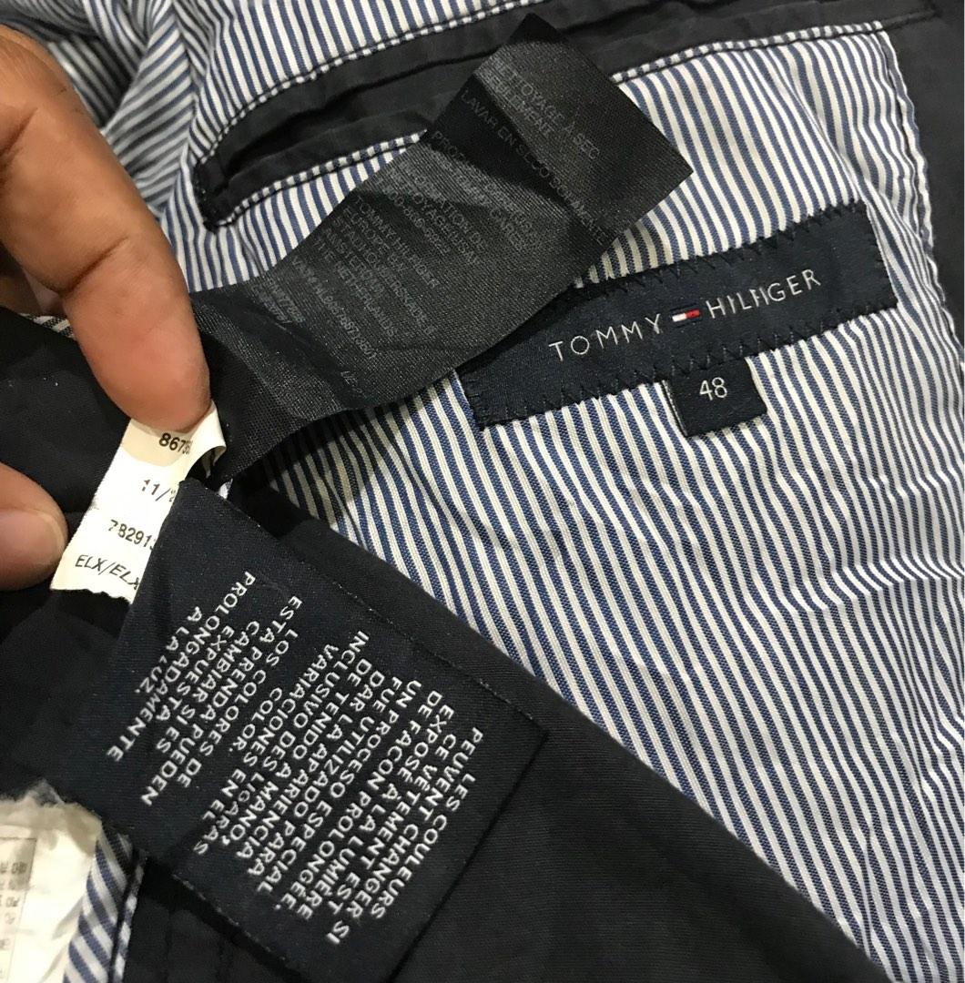 Tommy Hilfiger Blazer (Category: Coats, Jackets and Outerwear) located in Besut. Submitted by hazri_mohamad77 (Listing ID 1190280496, Image 3). Description: T.O.M.M.¥. HILFIGER BLAZER Ukuran dalam Inci *Pit -20 *Labuh -29. Lengan-22 Dada - 17 *Saiz - M * Made in Portugal * Sedikit faded color di leher & pergelangan tgn Condition 9/10 - Zip. Vislon YKK (Rujuk gambar) -Setiap pembelian ada free gift Harga- $98 siap pos jnt www.wasap.my/60179058358.