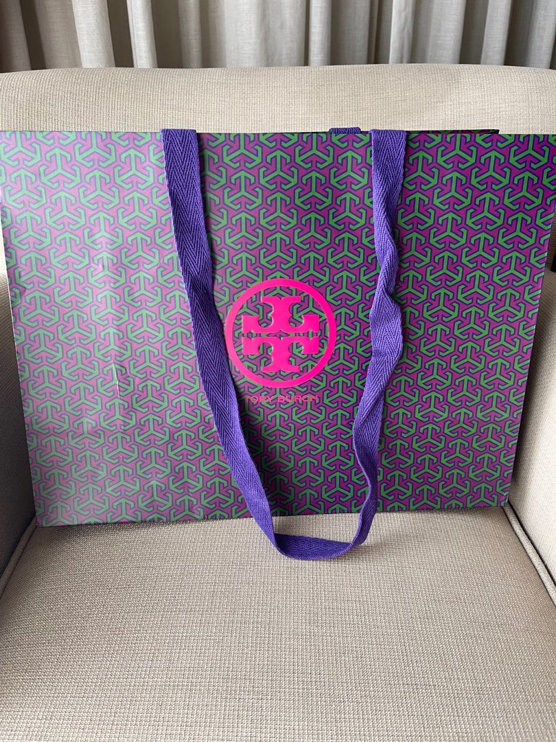 Tory Burch Paper Bag, Hobbies & Toys, Stationary & Craft, Craft