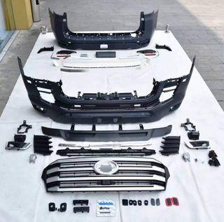 Toyota LC300 vx to zx bumper kit bodykit grills