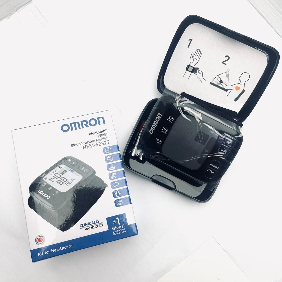 TPOMRON Bluetooth Wrist Blood Pressure Monitor HEM6232T, Health